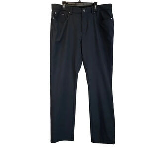 Greg Norman Mens Size 34X30 Black Office Wear/Performance Pants